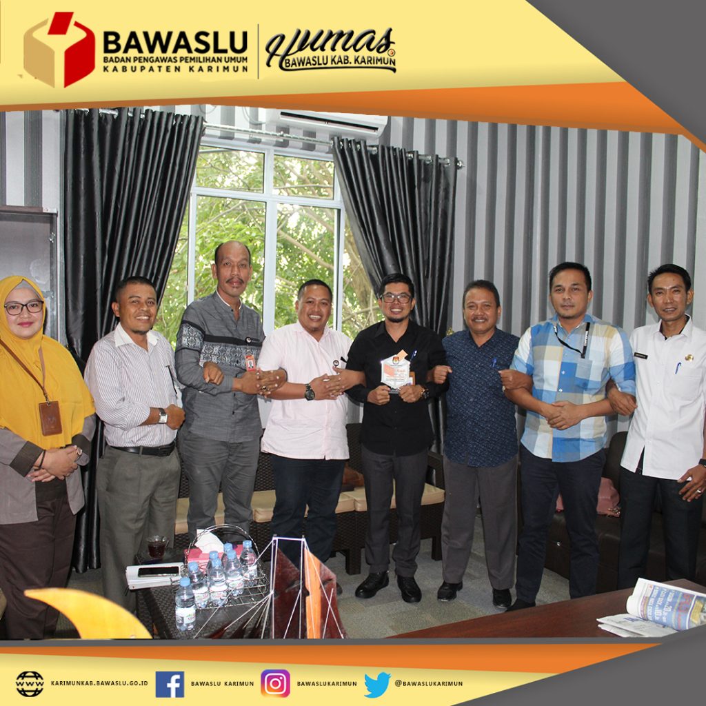 KPU dan Bawaslu Karimun Melakukan Koordinasi
