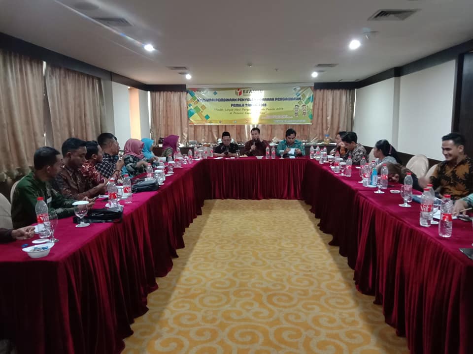 Bawaslu Kabupaten Karimun Hadiri Evaluasi Pembinaan Penyelenggaraan Pengawas Pemilu Tahun 2019