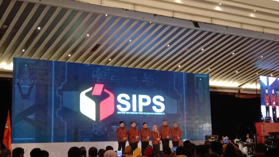 Bawaslu Kabupaten Karimun menghadiri kegiatan Launching Sistem Informasi Penyelesaian Sengketa (SIPS)