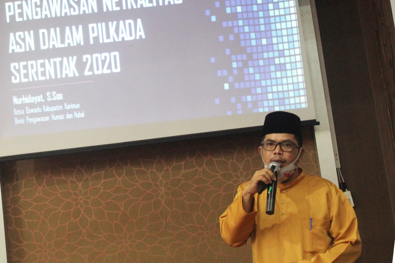 Pemkab Karimun Bentuk Desk Pilkada 2020, Ini Kata Bawaslu Karimun