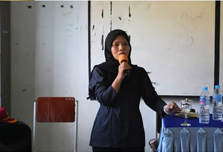Edukasi Pemilih Pemula, Anggota Bawaslu Karimun Jadi Narasumber Penguatan Kebangsaan di SMA Negeri 5 Karimun
