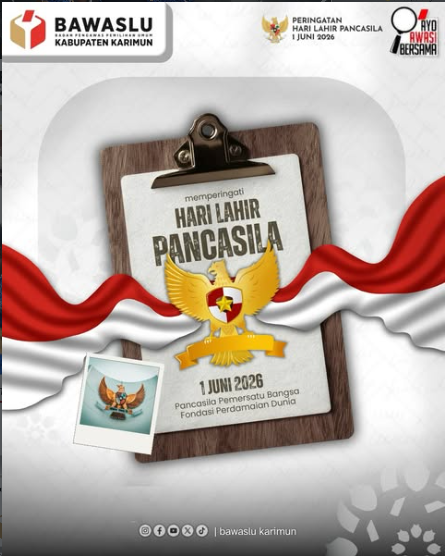 Membumikan Pancasila: Bawaslu Karimun Tegaskan Nilai Moral dalam Pengawasan Pemilu