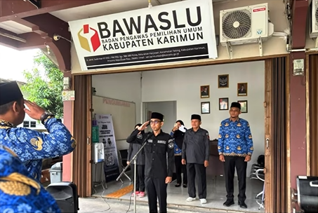 Bawaslu Kabupaten Karimun Gelar Upacara Hari Lahir Pancasila, Tegaskan Nilai Moral dalam Pengawasan Demokrasi
