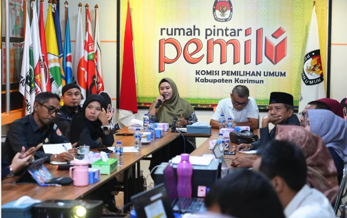Jaga Akurasi Data Pemilih, Bawaslu Kabupaten Karimun Ikuti Rakor Sinkronisasi Data Berkelanjutan