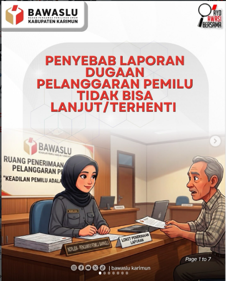 Mengapa Laporan Dugaan Pelanggaran Pemilu Bisa Dihentikan? Ini Alasannya!