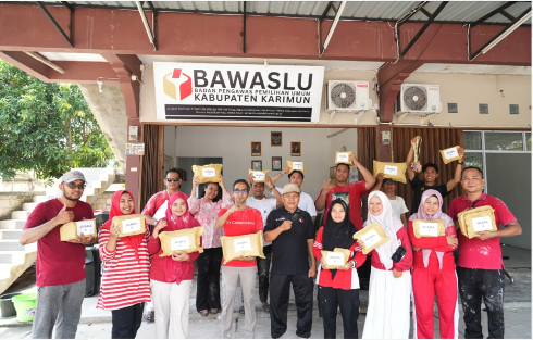 Semarak Kemerdekaan, Bawaslu Kabupaten Karimun Gelar Lomba Internal untuk Perkuat Soliditas Tim