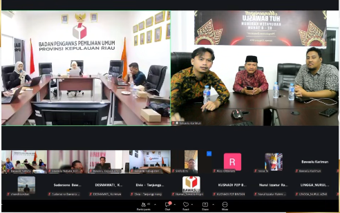 Bawaslu Karimun Ikuti Evaluasi P2P 2026, Maryamah Dorong Kader Aktif Tangkal Hoaks dan Edukasi Demokrasi di Ruang Digital