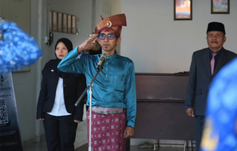 Bawaslu Kabupaten Karimun Laksanakan Upacara HUT ke-81 RI: Perkuat Nasionalisme dan Integritas Demokrasi