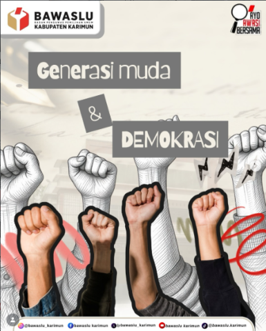 Generasi Muda Punya Peran Kunci, Bawaslu Karimun Ajak Anak Muda Jadi Pemilih Cerdas Menyongsong Demokrasi Bersih