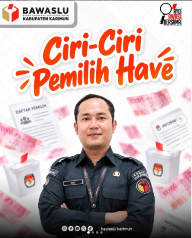 Jadi Pemilih Cerdas, Jangan Asal Pilih! Bawaslu Karimun Ajak Masyarakat Wujudkan Pemilu Berkualitas