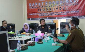 Terus Matangkan Persiapan Pengawasan Pilkada 2020 di Tengah Pandemi, Bawaslu Karimun Rapat Koordinasi dengan Dinas Kesehatan