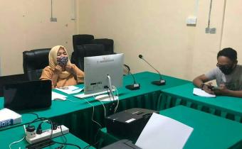 Bawaslu Kabupaten Karimun Ikuti Pelatihan Legal Opinion​
