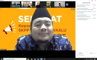 Bawaslu Kabupaten Karimun IkutiPembukaan Sekolah Kader Pengawasan Partisipatif (SKPP) Daring 2020