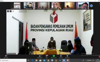 Bawaslu Kabupaten Karimun Ikuti Pelatihan Strategi dan Kiat Meningkatkan Rating dan Popularitas Medsos