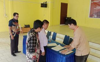 PENGAWASAN TEST TERTULIS PPK 2020 SE-KABUPATEN KARIMUN 30/01/2020