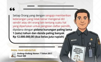 Mengenal Tindak Pidana Pemilu: Mengapa Akurasi Data Pemilih Adalah Fondasi Demokrasi?