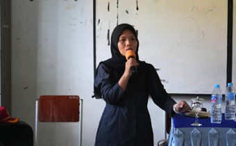 Edukasi Pemilih Pemula, Anggota Bawaslu Karimun Jadi Narasumber Penguatan Kebangsaan di SMA Negeri 5 Karimun