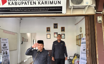 Perkuat Sinergi dan Integritas, Bawaslu Kabupaten Karimun Awali Pekan dengan Apel Kedisiplinan