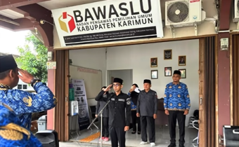 Bawaslu Kabupaten Karimun Gelar Upacara Hari Lahir Pancasila, Tegaskan Nilai Moral dalam Pengawasan Demokrasi