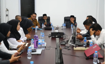 Perkuat Integritas dan Kinerja, Bawaslu Karimun Gelar Rapat Internal Strategis
