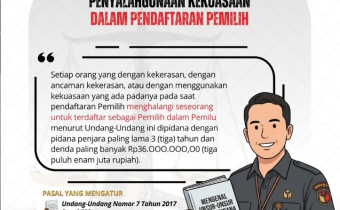 Bawaslu Karimun Ingatkan Sanksi Pidana bagi Penghalang Pendaftaran Pemilih: Ancaman 3 Tahun Penjara Menanti