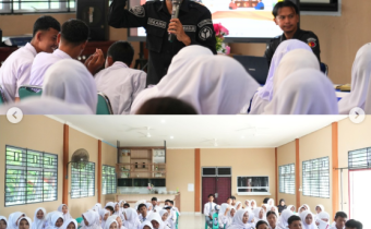Ketua Bawaslu Karimun Ajak Pelajar SMKN 2 Karimun Jadi Agen Pengawasan Partisipatif dalam Wawasan Kebangsaan