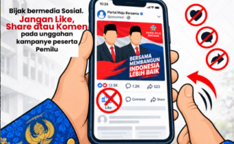 Bijak Bermedia Sosial Selama Tahapan Pemilu, Bawaslu Karimun Tegaskan Netralitas ASN dan Perangkat Desa Adalah Harga Mati